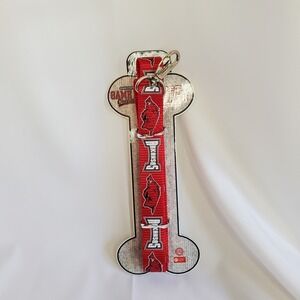 game day‎ arkansas Dog leash razorbacks hogs Medium Length